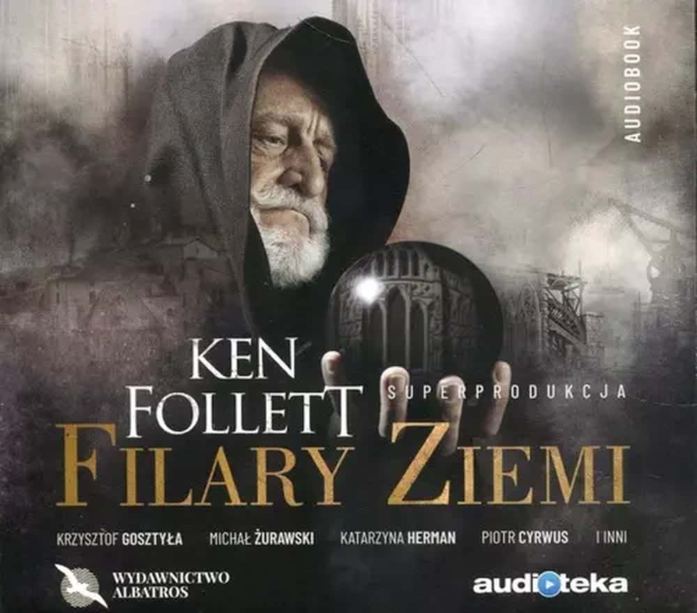 Ken Follett - The Pillars of the Earth. Audiobook. Historical adventure saga