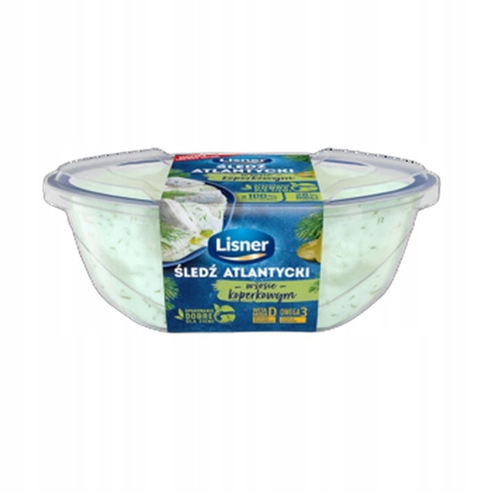 Lisner Herring Fillet in Dill Sauce - Delicate taste of tradition