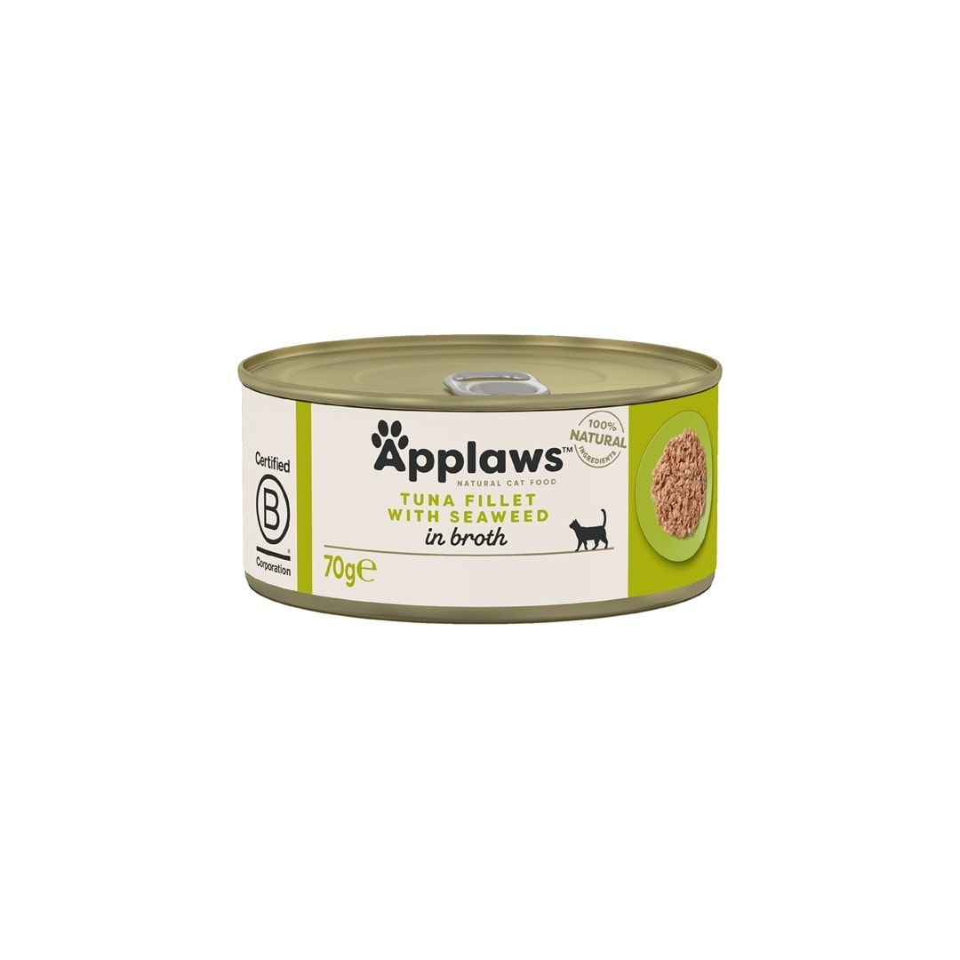 Applaws Cat - Tuna Fillet with Seaweed 70g - a healthy meal for your cat!