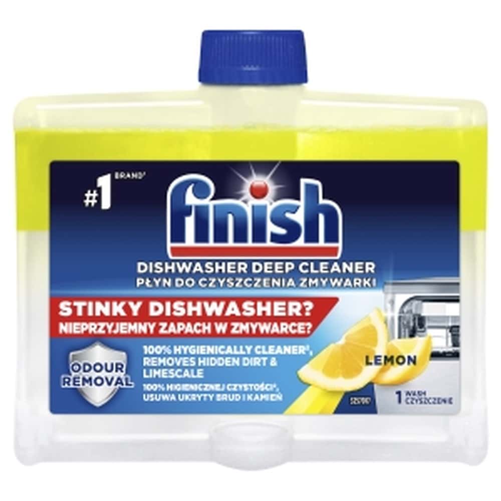 Finish Dishwasher Cleaner Lemon 250 ml - freshness and cleanliness