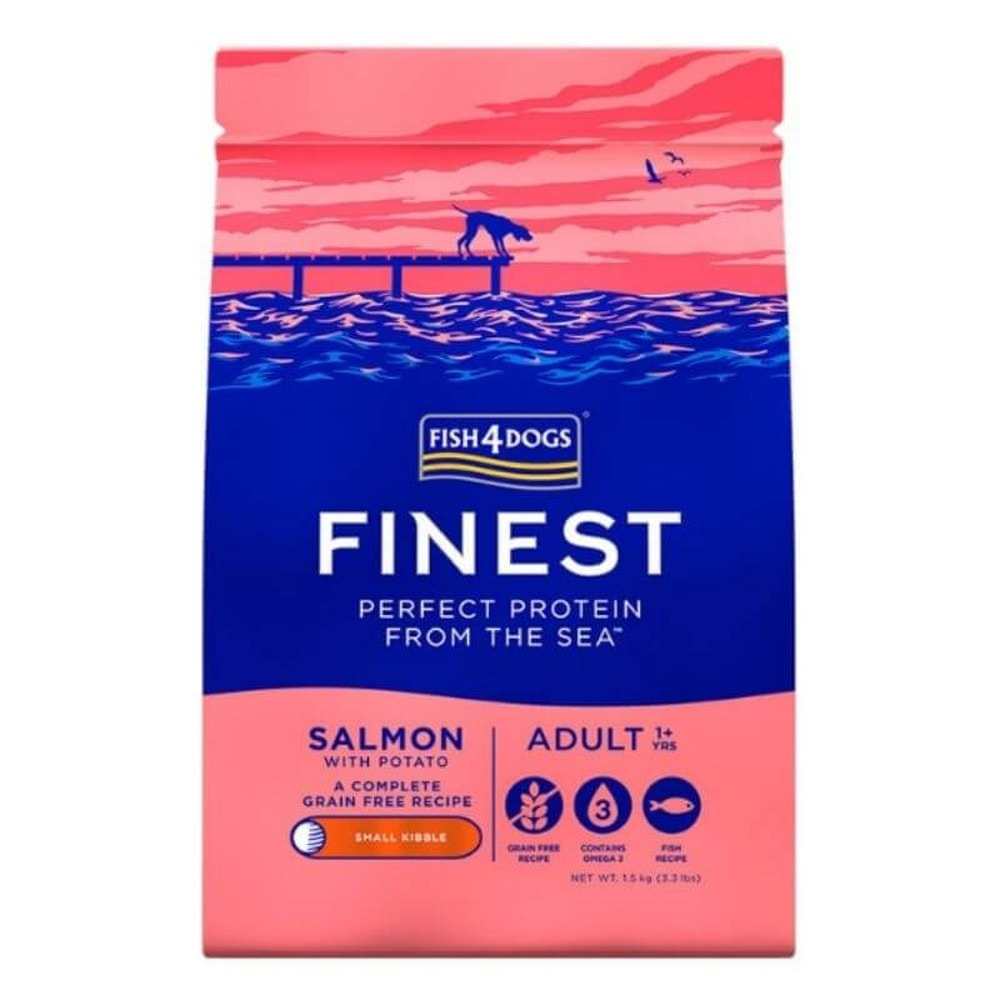 Fish4Dogs Finest Salmon Adult - Salmon dog food for adult dogs 12kg