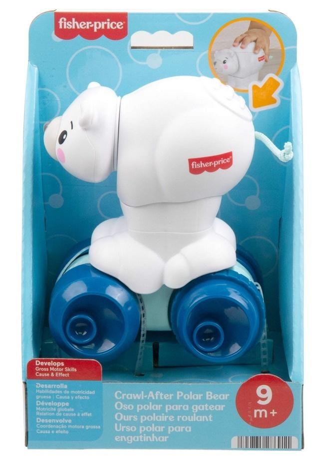 Fisher-Price Polar Bear Crawl After Me - interactive educational toy