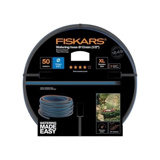 Fiskars garden hose 50 m - reliable watering