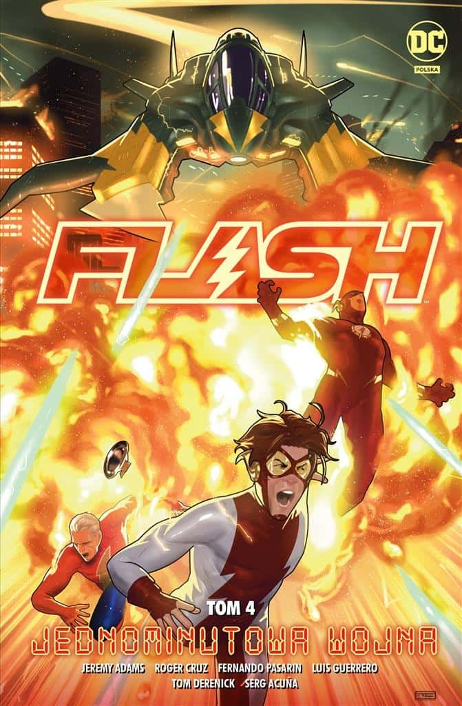 Egmont Flash. One-Minute War. Volume 4. DC Universe - action-packed comic