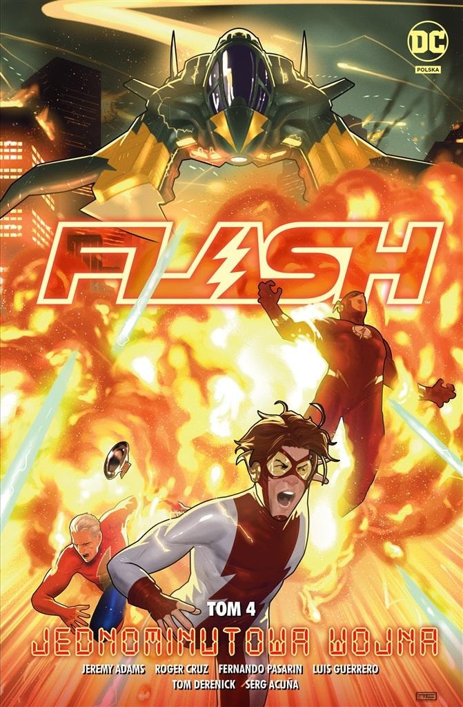 Egmont Flash. One-Minute War. Volume 4. DC Universe - action-packed comic