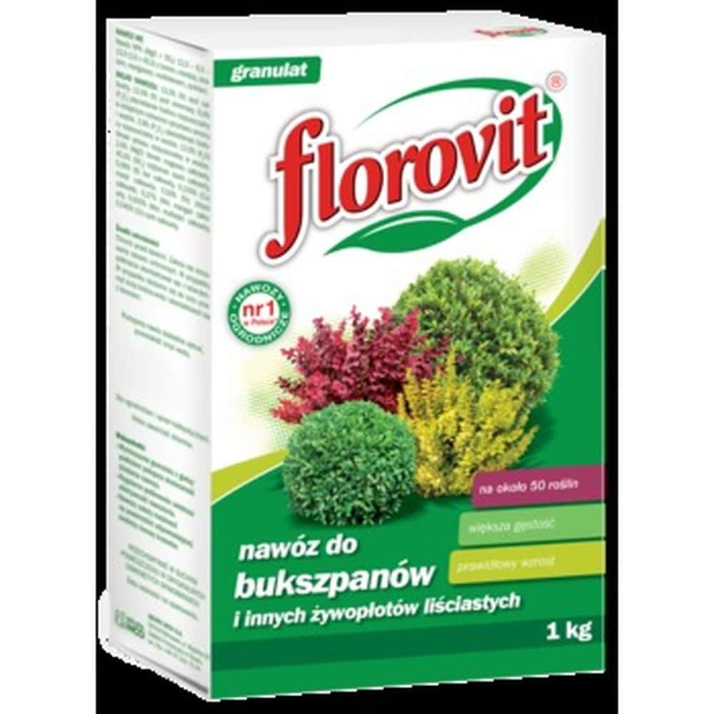 Florovit Fertilizer for boxwood - granulated, comprehensive 1kg