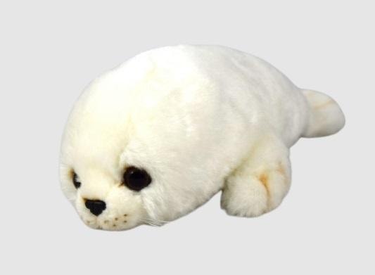 White Seal Plush Toy 29cm - perfect cuddly toy for kids