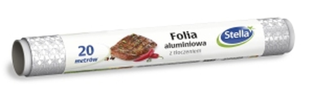 STELLA Aluminum foil embossed - 20 meters of versatile protection