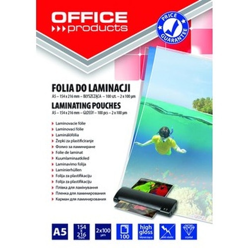 Laminating Film A5 - 2x100 microns, 100 pcs - Perfect document protection