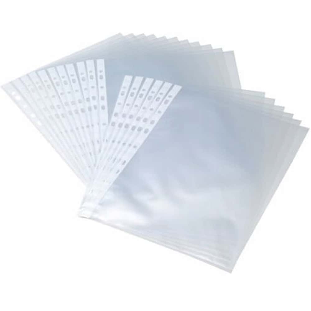 Bantex Crystal Clear Sleeves A4 - 100 pieces ideal for archiving