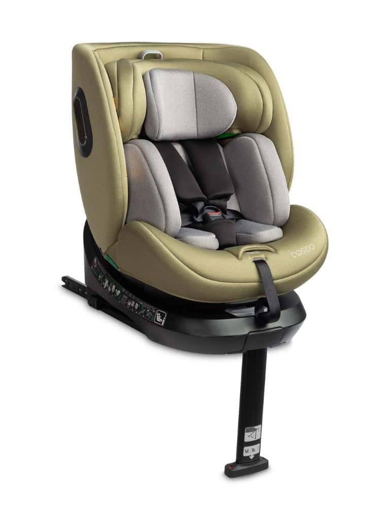 Caretero Bosco olive - Rotating car seat 40-150 cm for your child