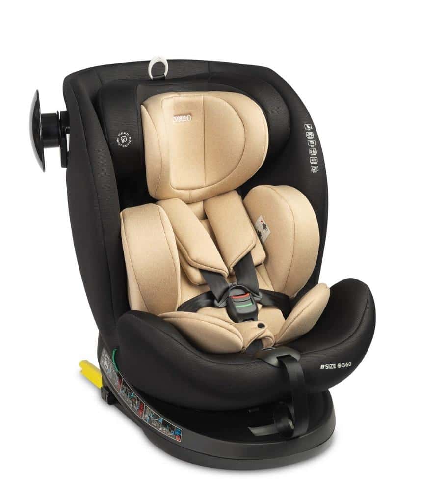 Caretero Commo I-Size beige - Car seat 40-150 cm