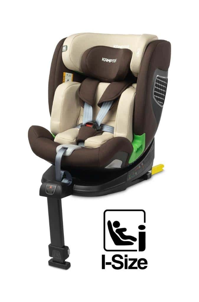 Caretero Kamptos I-Size - Rotating Car Seat 40-150 cm - Safety and Comfort