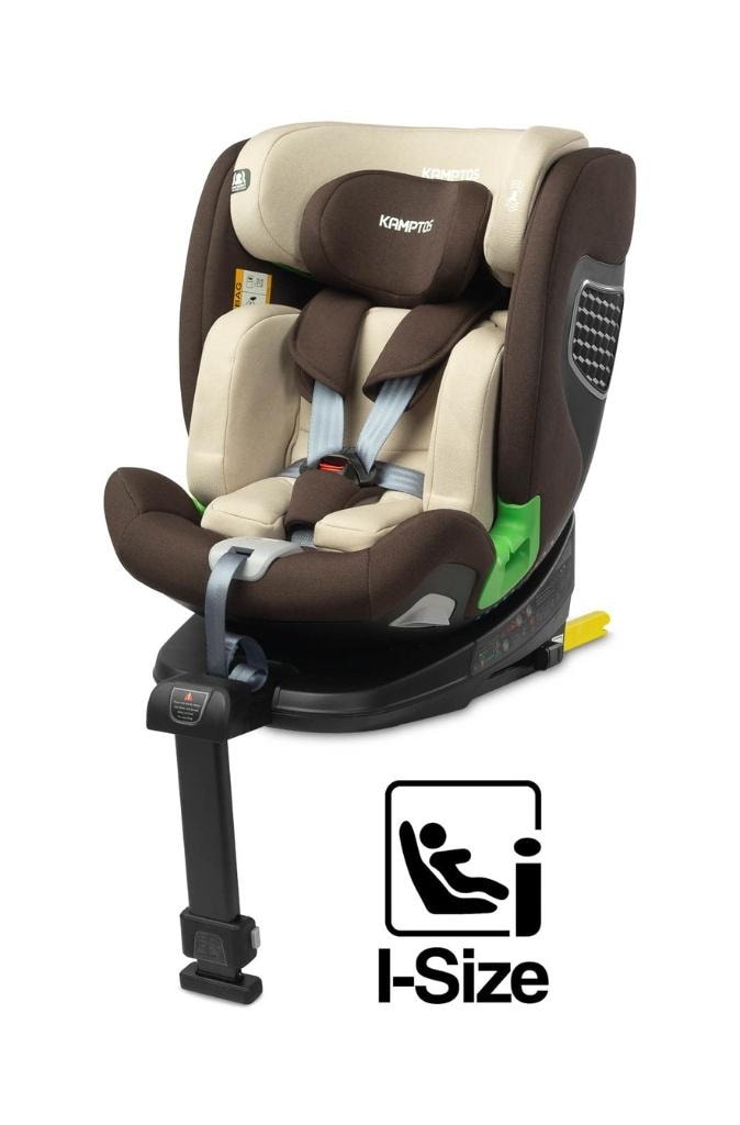Caretero Kamptos I-Size - Rotating Car Seat 40-150 cm - Safety and Comfort