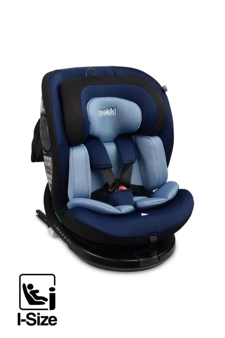 Rotating Car Seat I-Size Navy 40-150 cm