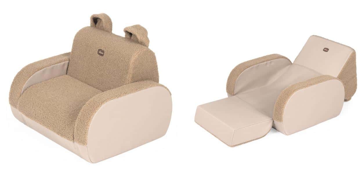 Chicco Twist Teddy - Foldable children's armchair ideal for playing