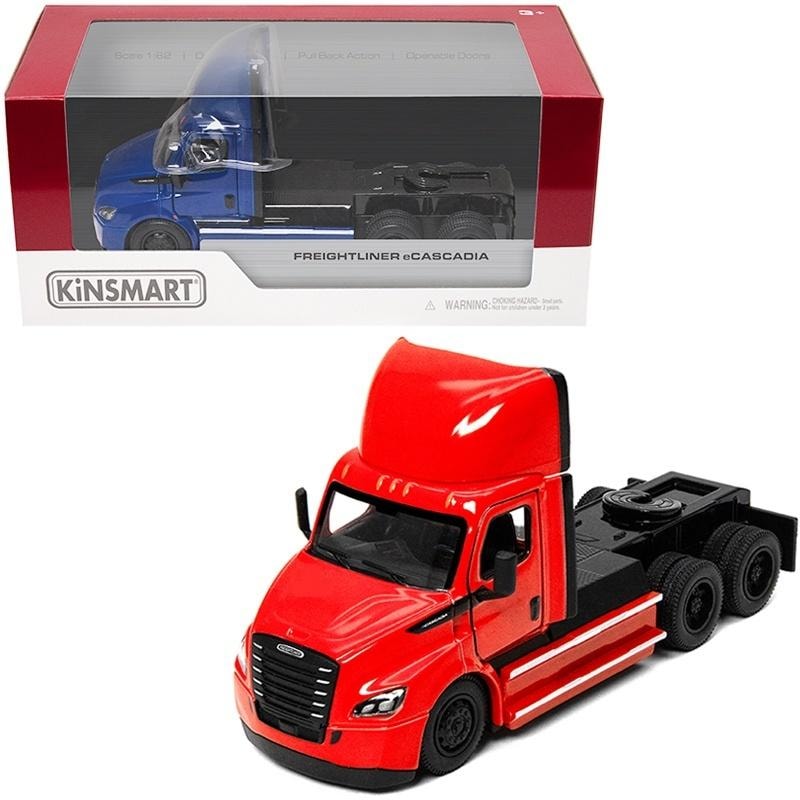 Kinsmart Freightliner eCascadia - metal model truck in 1:62 scale