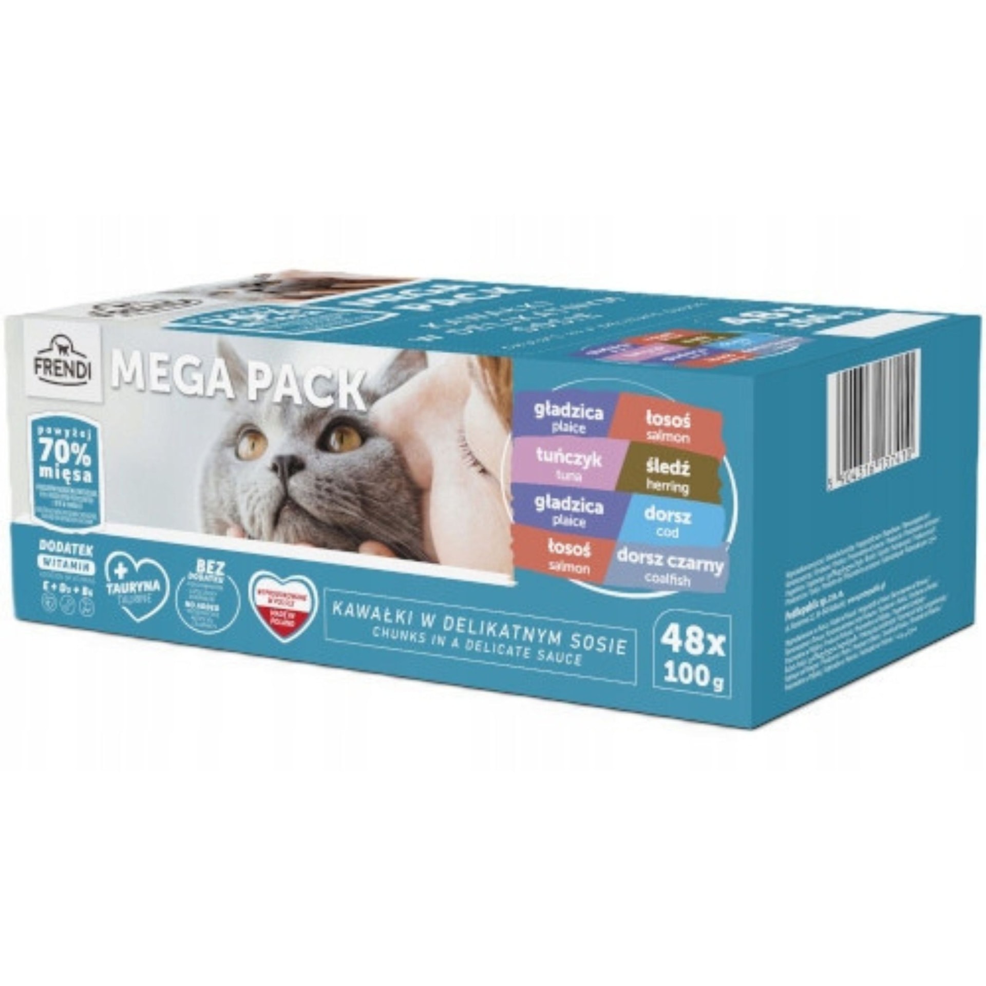 FRENDI Fish Duos - variety of flavors for your cat