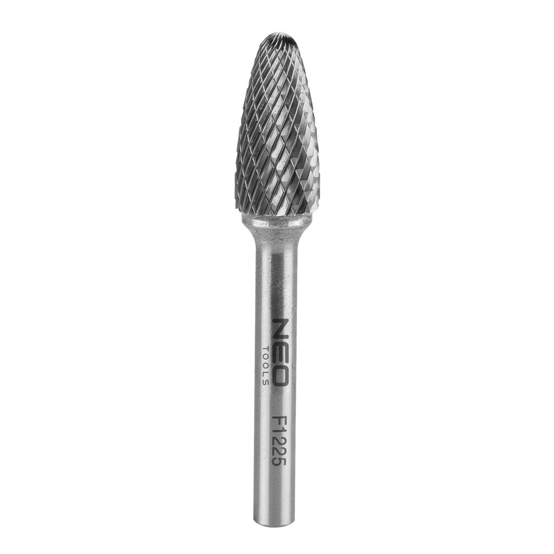 NEO TOOLS Carbide metal milling cutter type F 12 x 25 mm - precise machining
