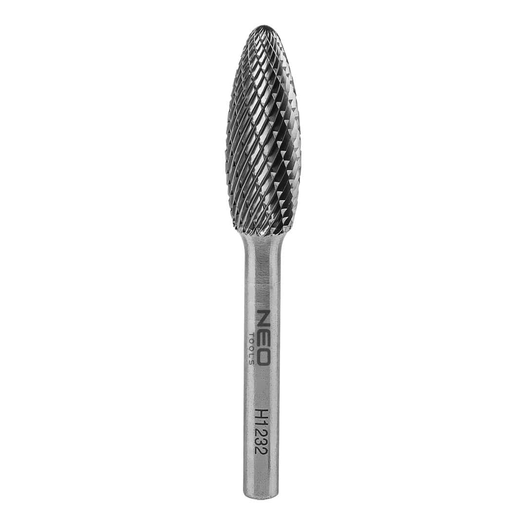 NEO TOOLS Carbide burr type H (flame-shaped) 12 x 32 mm - reliable tool