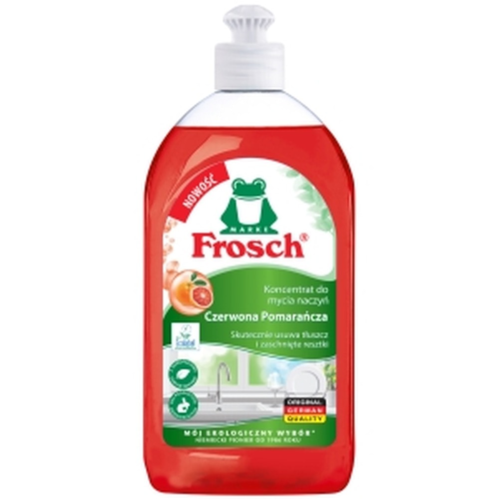 Frosch Dishwashing Liquid Concentrate Pomegranate 500ml - effective and ecological