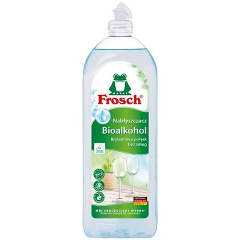 Frosch Glass Cleaner Bio Spirit 1L - Refill for crystal clear cleanliness