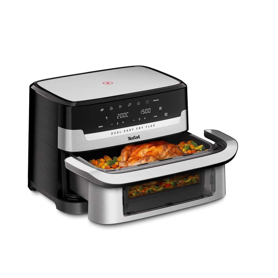 TEFAL EY922DE0 Air Fryer 9l - healthy cooking for the whole family