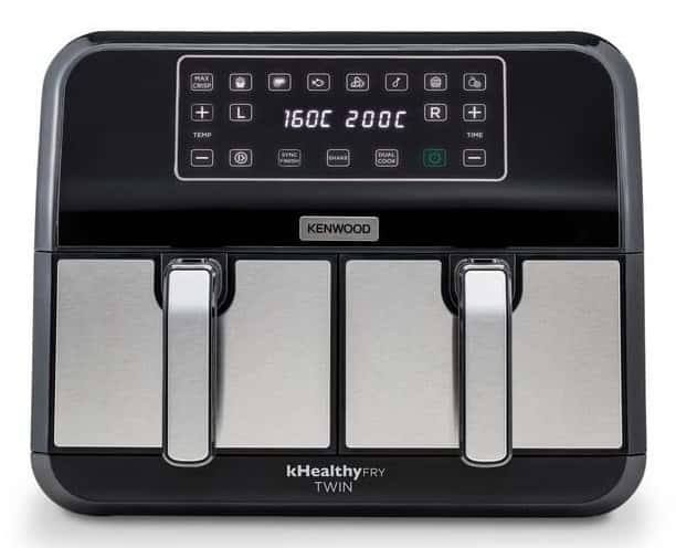 Kenwood AirFryer HFM20.000MB - Fat Free Fryer for Health