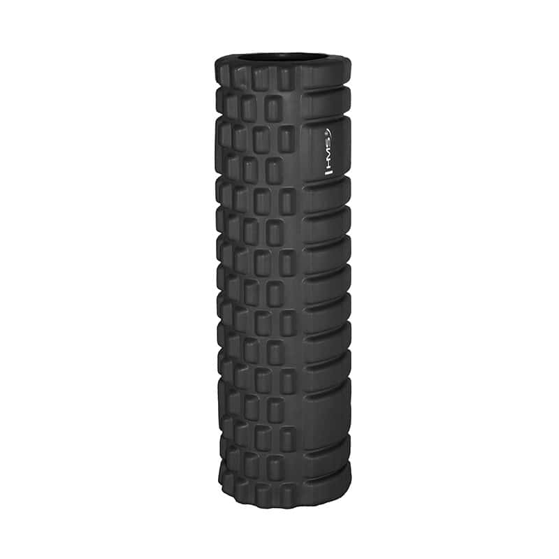 HMS FS102 Black Fitness Roller/Roller 45 cm - ideal for muscle regeneration
