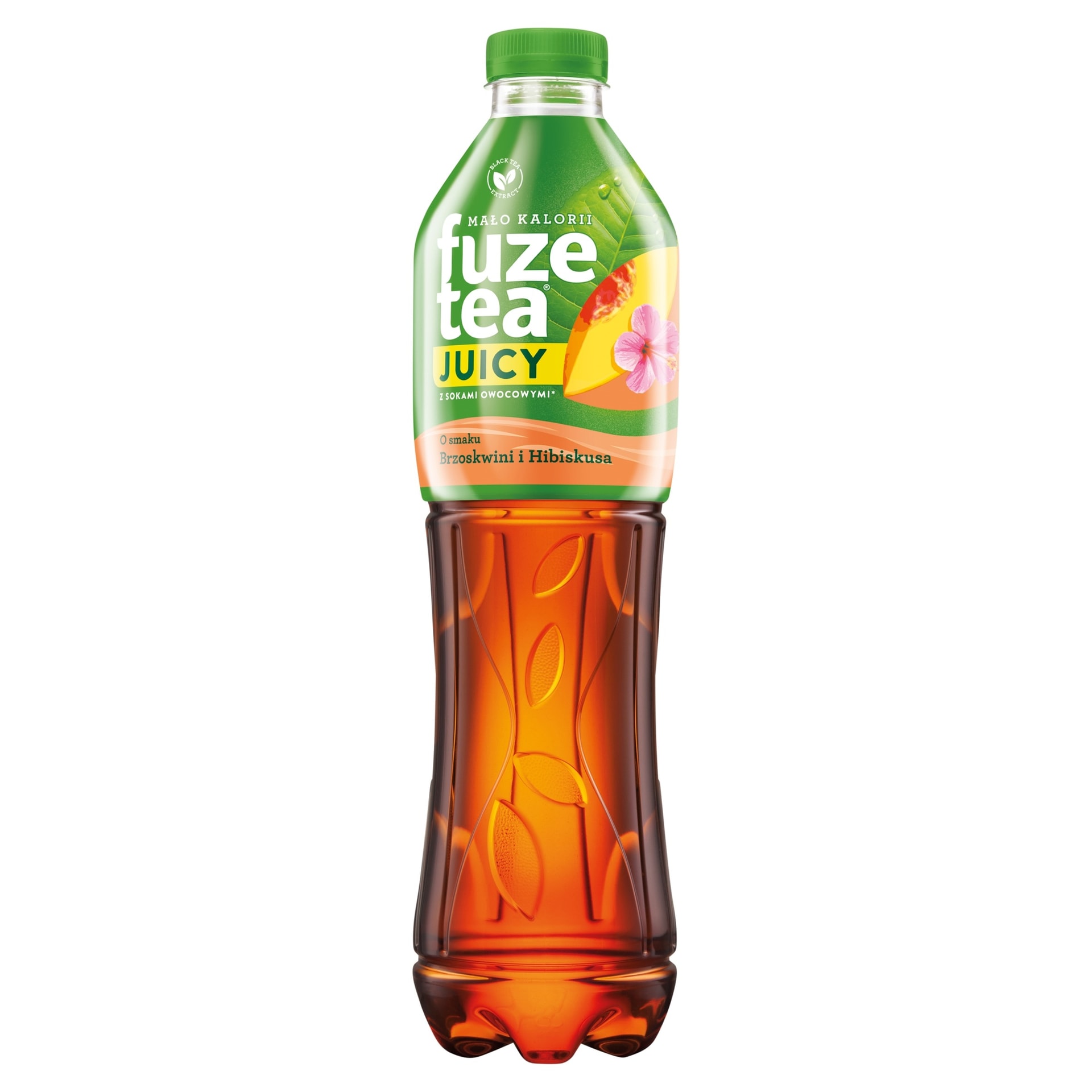 Fuzetea Juicy Peach - Refreshing peach-flavored tea drink 1.5 l