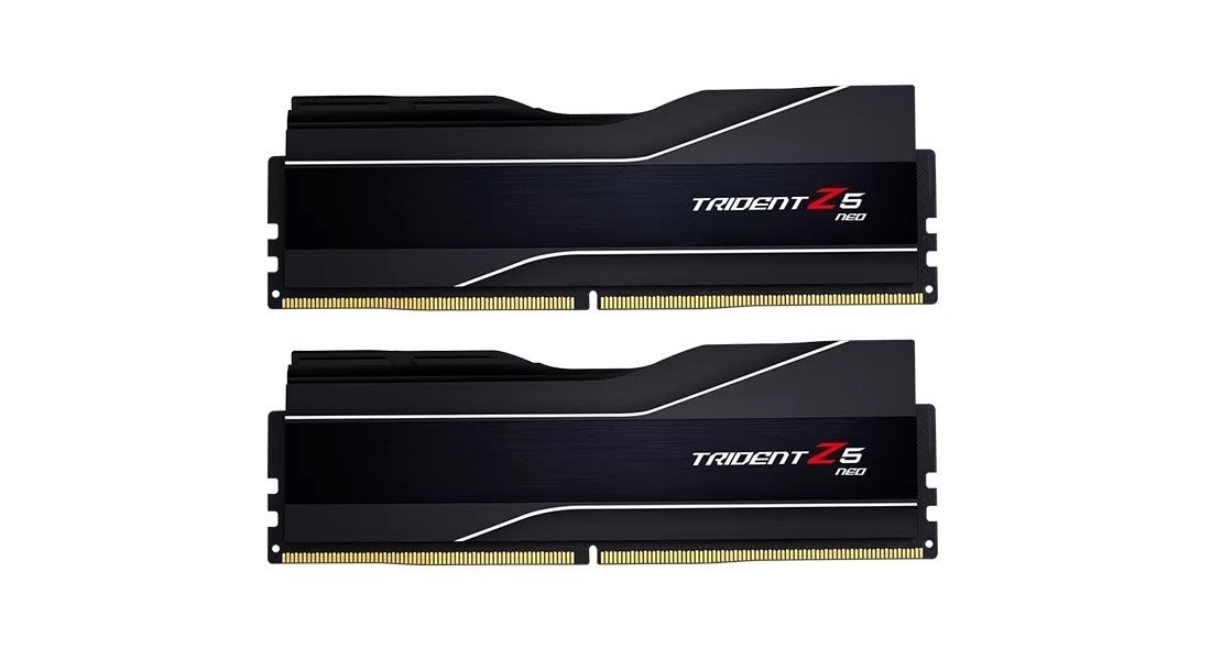 G.Skill Trident Z5 Neo - 32 GB DDR5 6000 MHz CL32 RAM - ideal for gaming