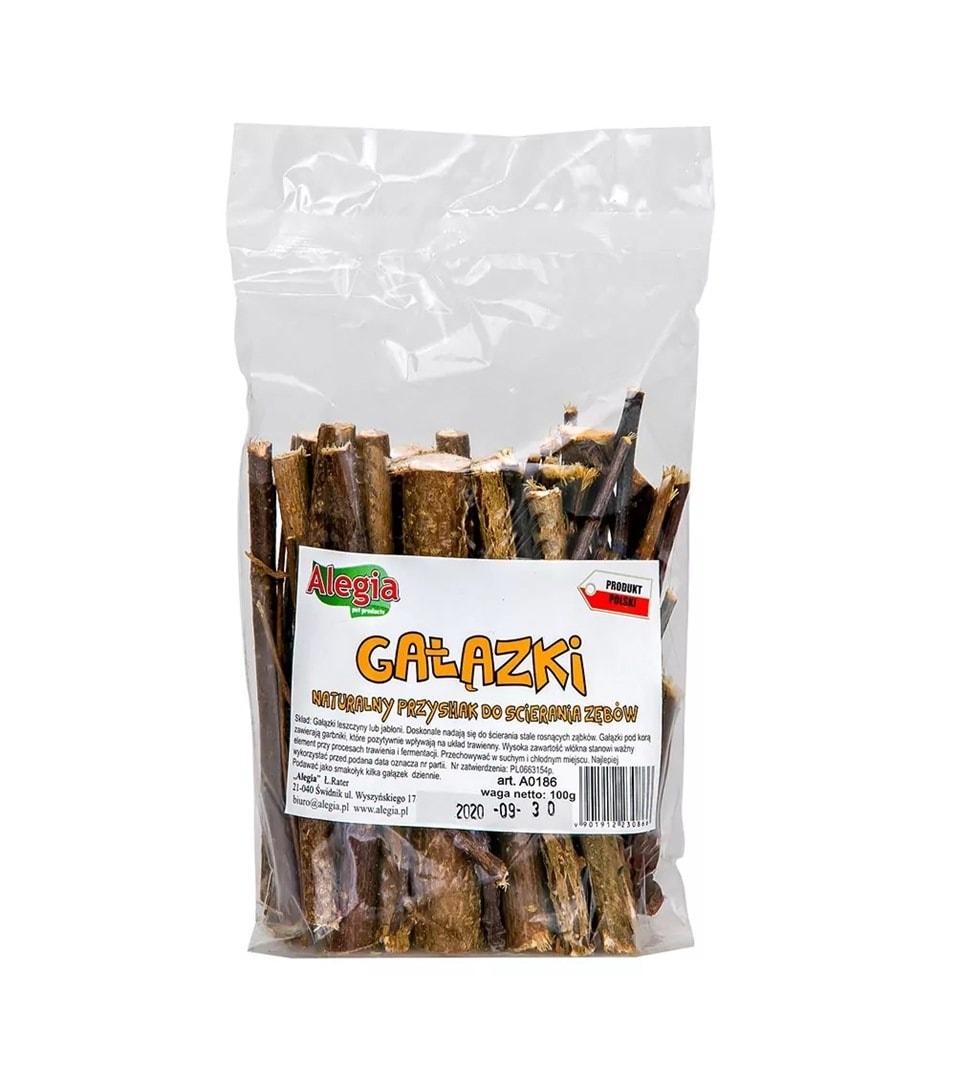ALEGIA Branches for rodents 100g - natural treat for your pet