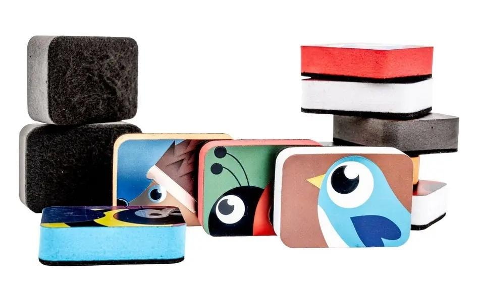Animal Sponge for Magnetic Board - Mix Designs for Kids