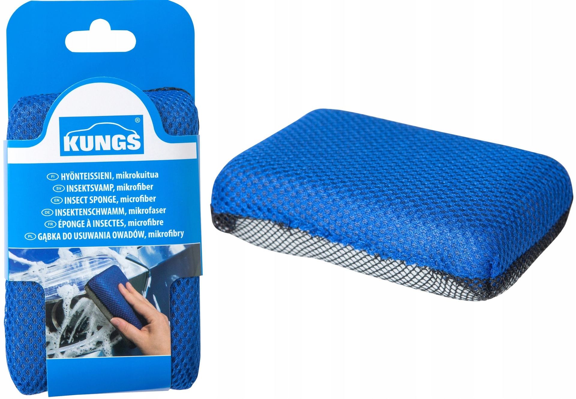 Insect removal sponge - ideal for car cleaning