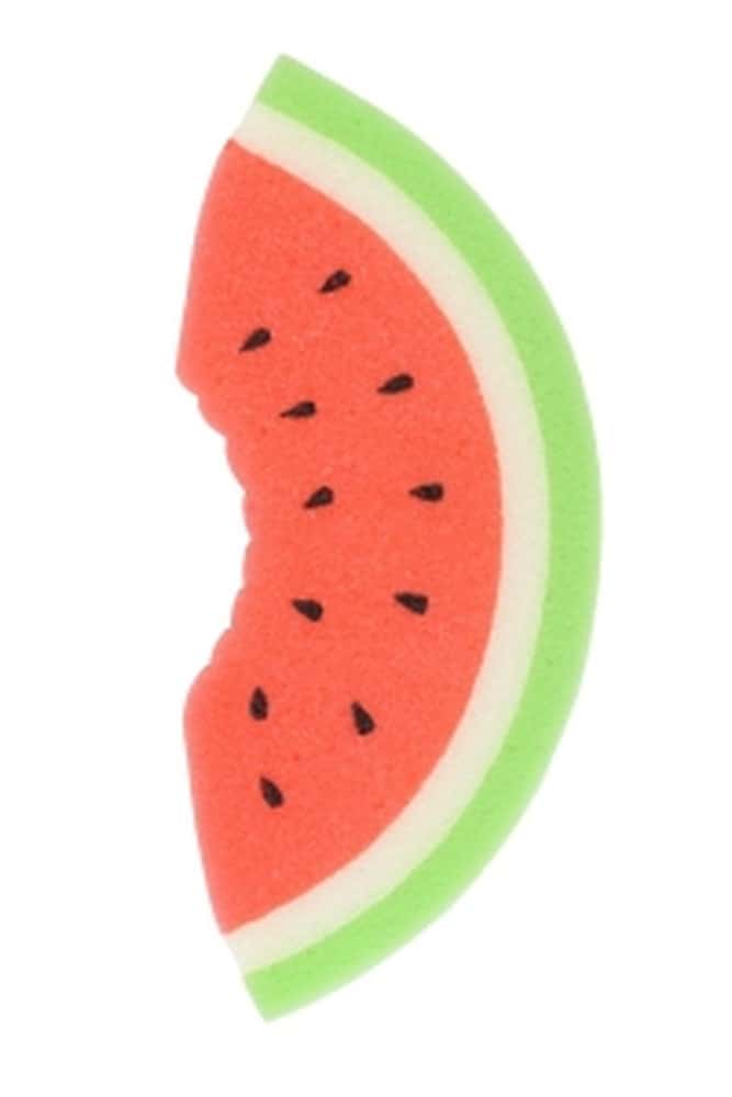 Inter-V Bath sponge in watermelon shape - perfect as a gift
