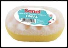 Sanel Oval Bath Sponge Relax - ideal for massage and relaxation