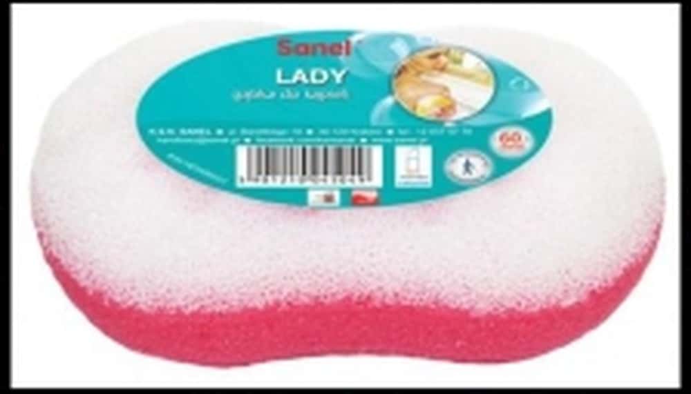 Sanel Bath Sponge Lady Butterfly - gentle care for everyone