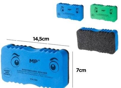 Large magnetic sponge for boards - color mix