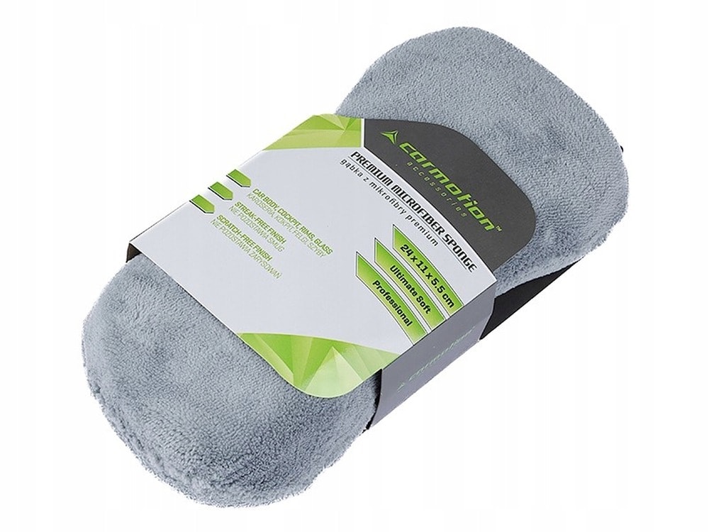 Grey Microfiber Sponge - perfect for cleaning the house