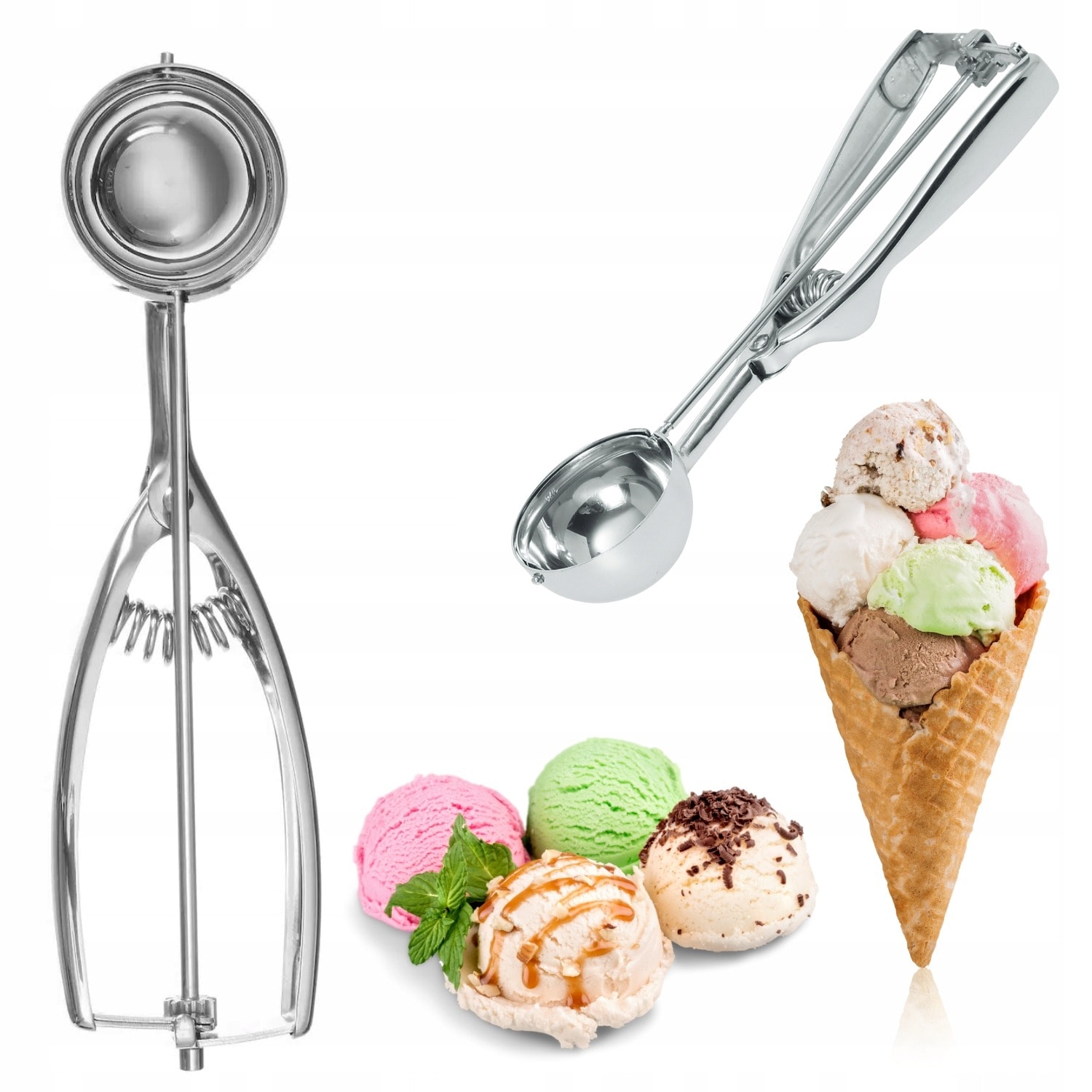Hendi Ice cream scoop - perfect portion 1/30