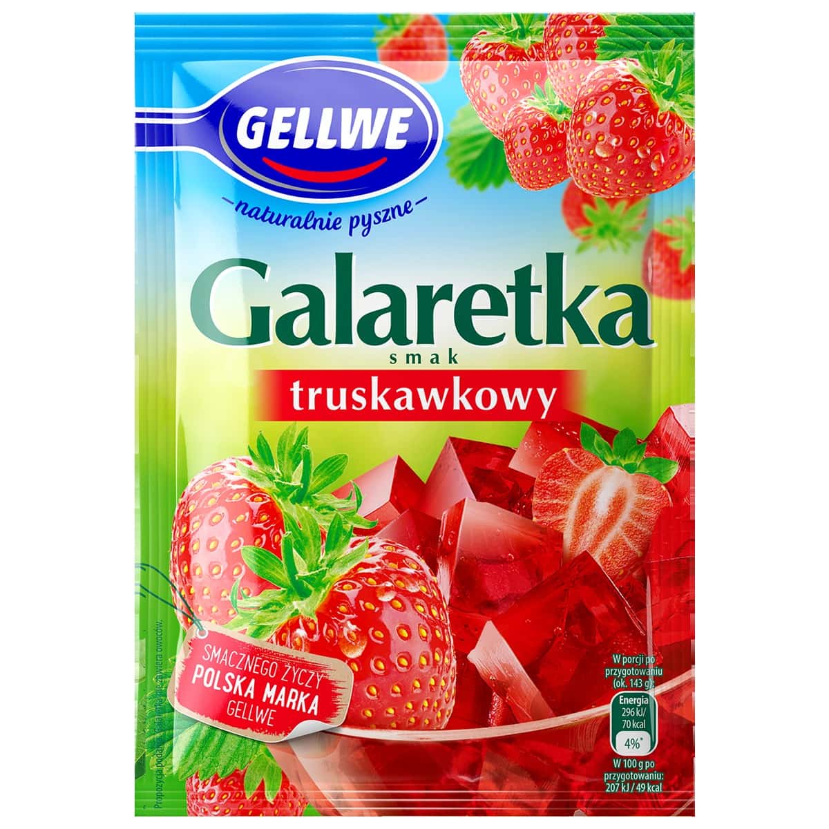 Gellwe Strawberry Jelly - A delicious dessert for everyone!