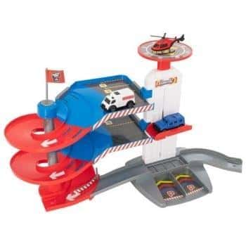 3-story garage with 3 cars - perfect gift for a little car enthusiast