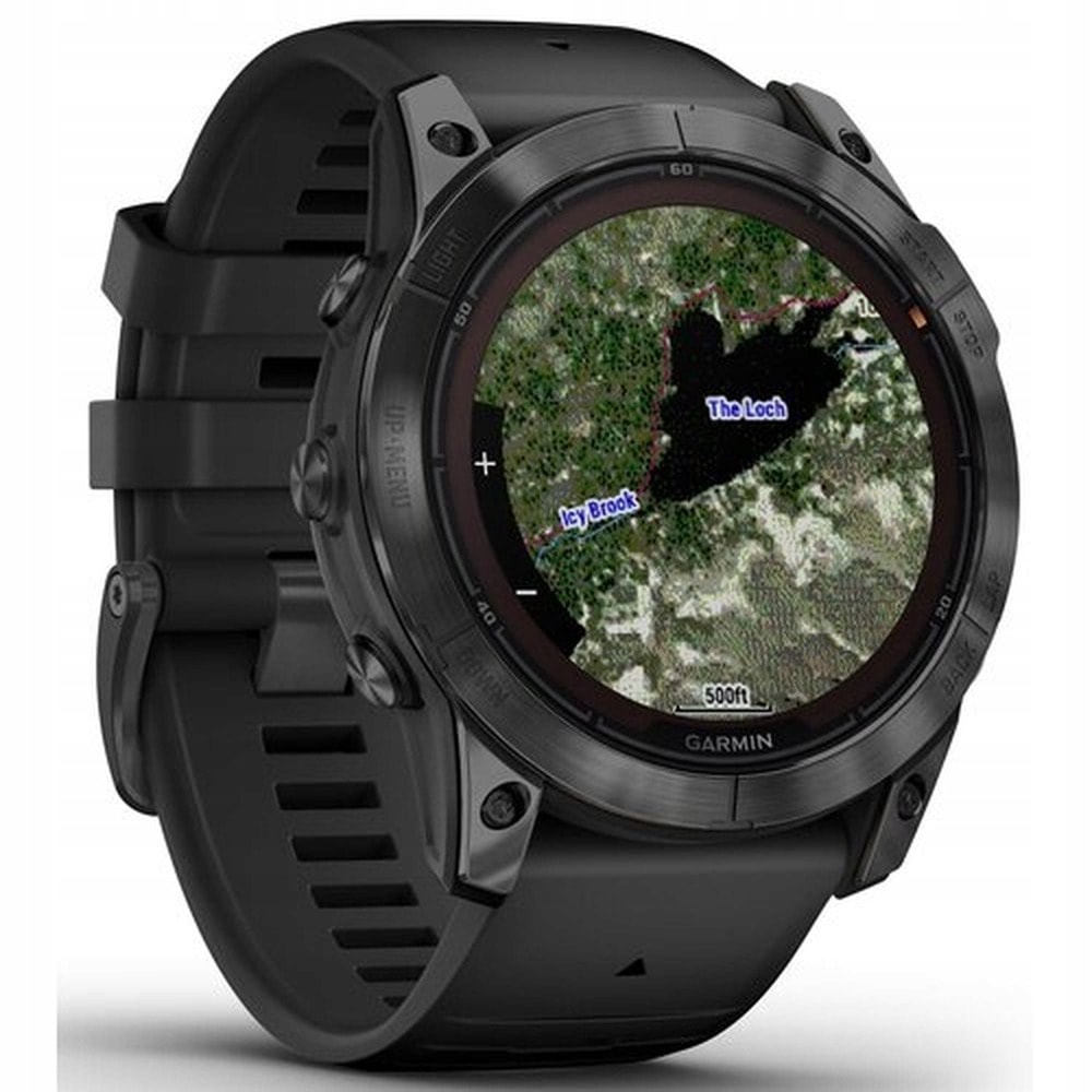 Garmin Fenix 7X Pro 51mm Sapphire Solar Czarny - Smartwatch Multisportowy