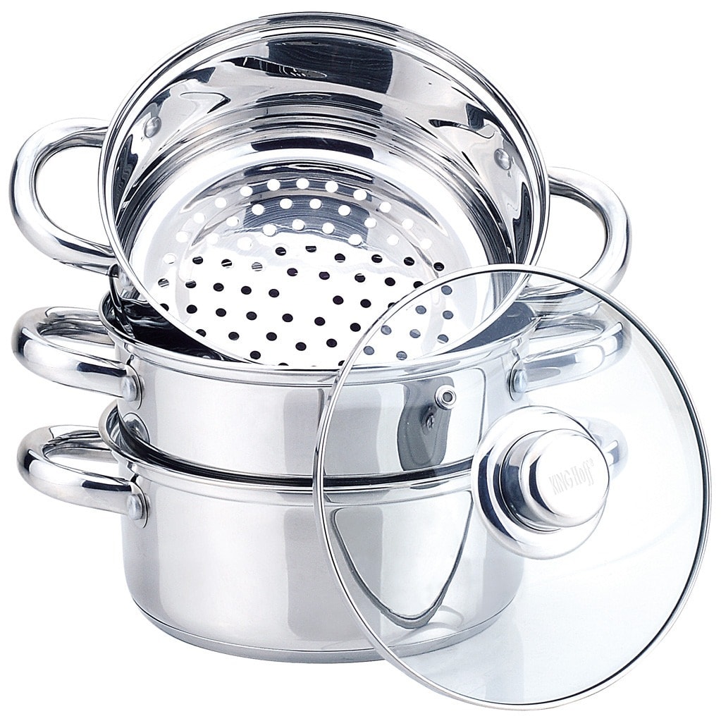 Kinghoff Steamer Pot - healthy way for delicious meals