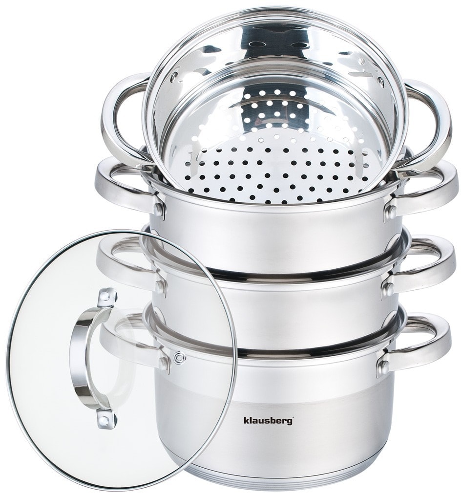 Klausberg Steamer Pot - health and convenience in your kitchen