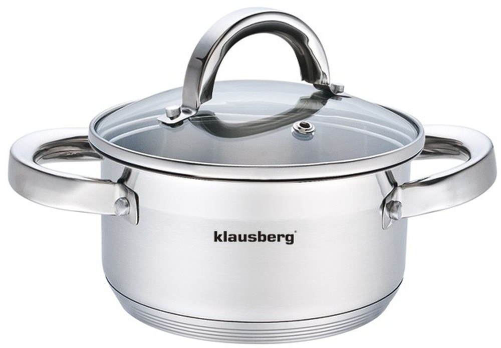 Klausberg Steel Pot - Ø14cm 1l - ideal for small portions