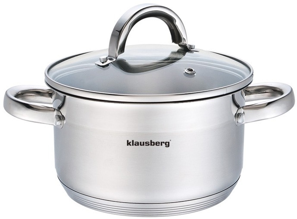 Klausberg Steel Pot - Ø18cm, 2.6l - perfect for your kitchen