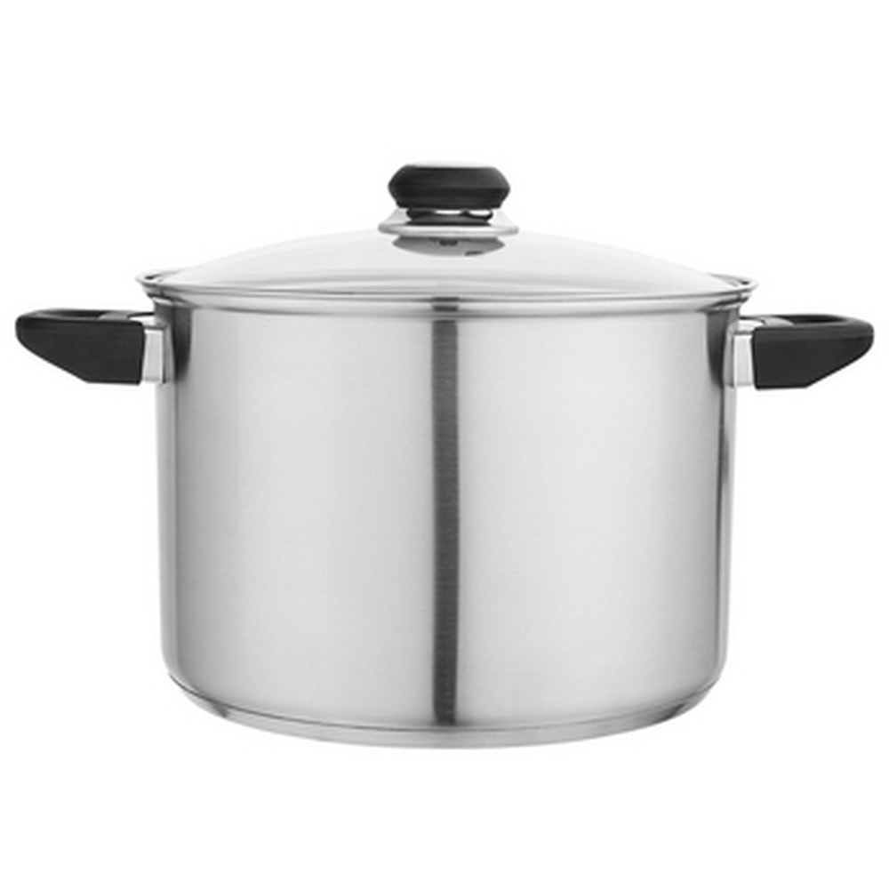 Emilio Pot - High Enamel Pot 22 cm 5.6 l - perfect for soups and stews