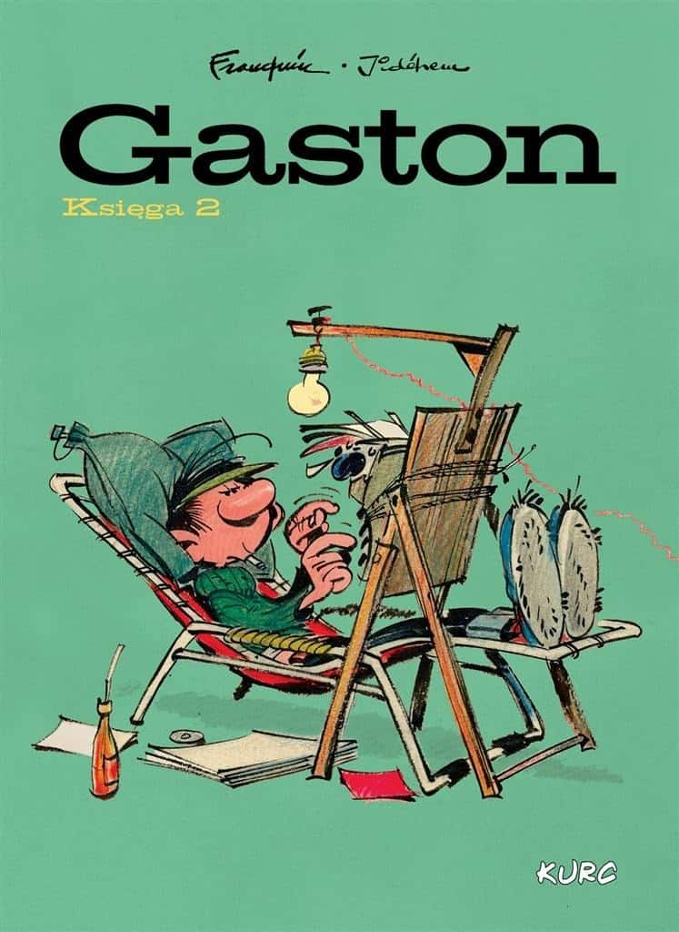 Gaston Volume 2 Comic Andr Franquin - full of humor and adventure