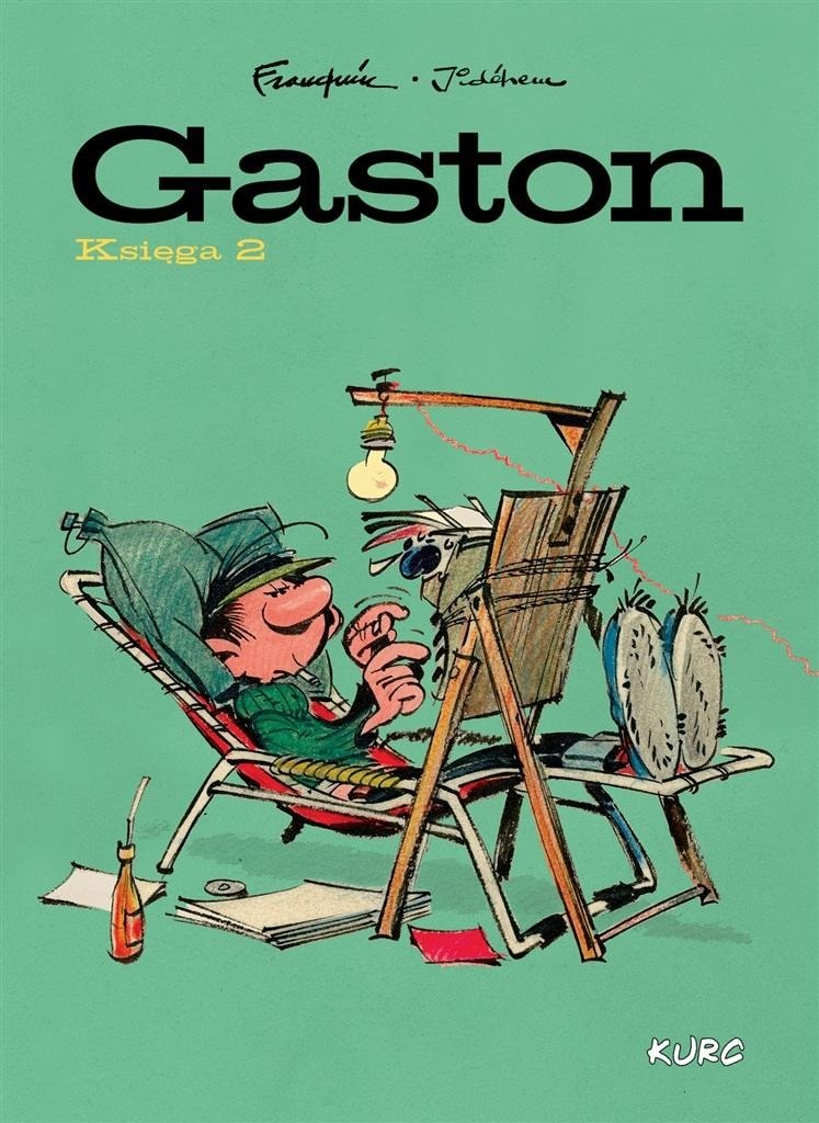 Gaston Volume 2 Comic Andr Franquin - full of humor and adventure